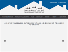 Tablet Screenshot of chasefurnaspm.com